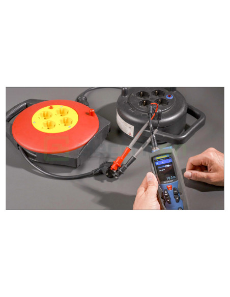 Reflectorometru PAN KLM 2000 | Măsurare Lungime Cablu TDR 3km | Ecran Color | Pancontrol