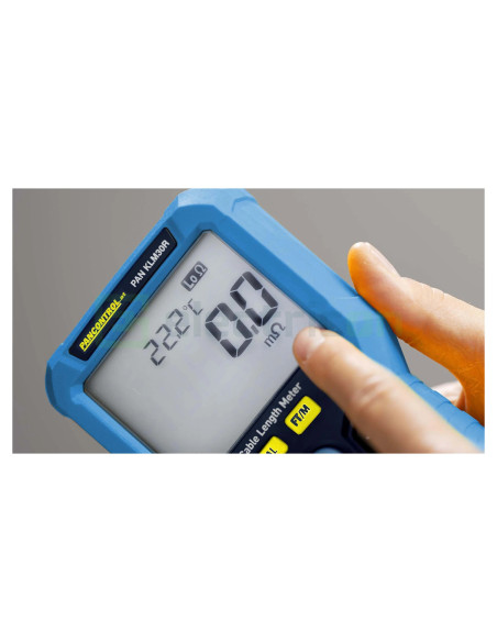 Aparat Măsurat Lungime Cabluri PAN KLM30R | 0.1m - 30km | Mili-ohmmetru Kelvin | Pancontrol