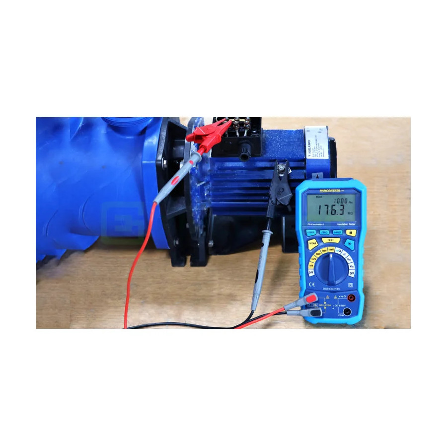 Megohmetru PAN Isometer-2 | Test Izolație 1000V | 100 GΩ & True RMS | CAT III 600V | Pancontrol