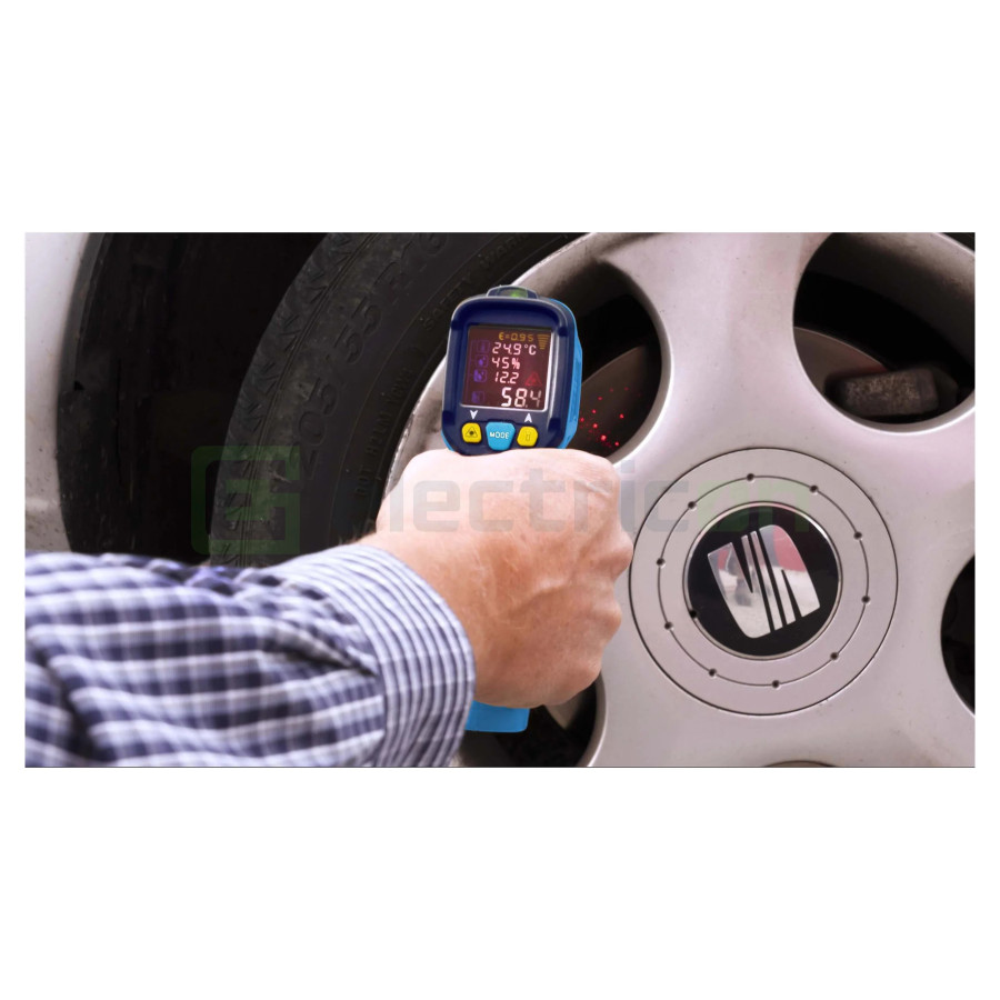 Termometru Infraroșu PAN IR-T800+ | -50°C la +800°C | Laser Circular | Pancontrol