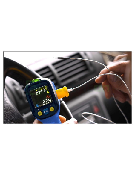 Termometru Infraroșu PAN IR-T800+ | -50°C la +800°C | Laser Circular | Pancontrol