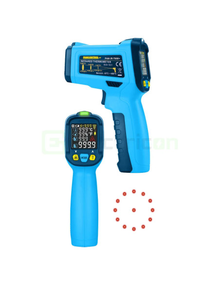 Termometru Infraroșu PAN IR-T800+ | -50°C la +800°C | Laser Circular | Pancontrol