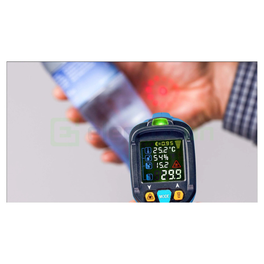 Termometru Infraroșu PAN IR-T800+ | -50°C la +800°C | Laser Circular | Pancontrol