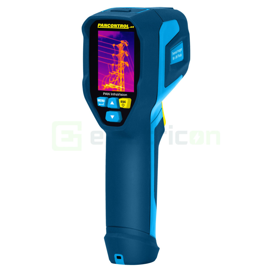 Cameră Termoviziune PAN InfraVision | -20°C la +550°C | IP54 & App Bluetooth | Pancontrol