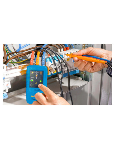 Indicator Faze PAN DFA3 | Direcție Rotație Motor | Set Complet cu Geantă | Pancontrol