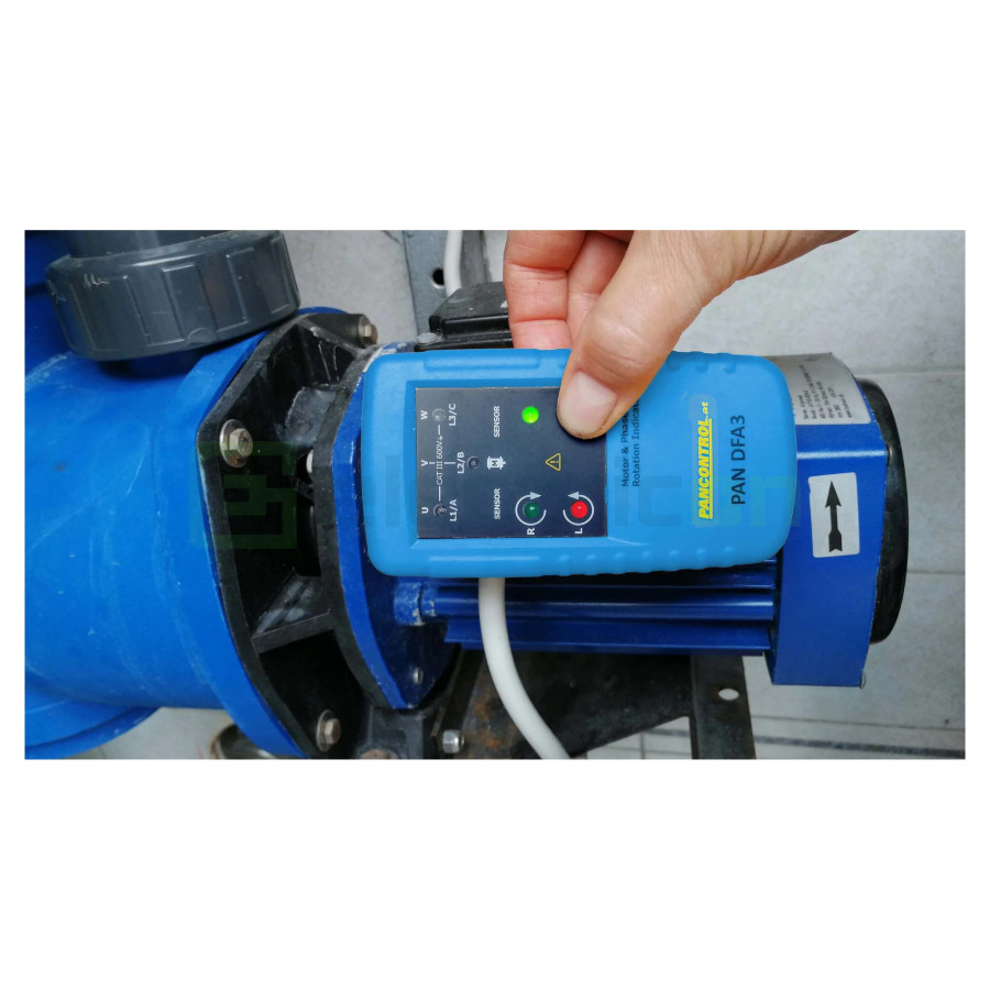 Indicator Faze PAN DFA3 | Direcție Rotație Motor | Set Complet cu Geantă | Pancontrol