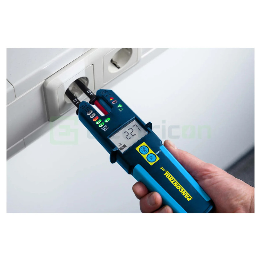Tester & Clește PAN Allrounder 200AD | 200A AC/DC True RMS | 1000V & Test RCD | Pancontrol - Profesional
