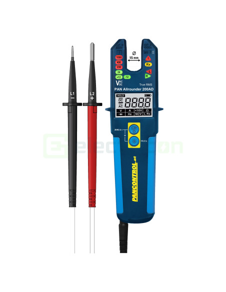 Tester & Clește PAN Allrounder 200AD | 200A AC/DC True RMS | 1000V & Test RCD | Pancontrol - Profesional