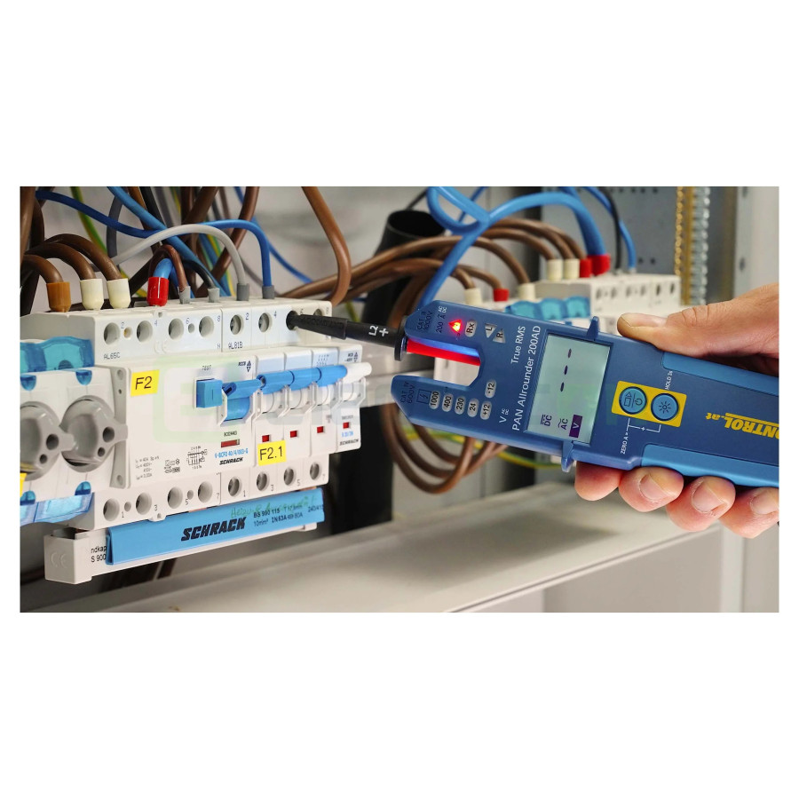 Tester & Clește PAN Allrounder 200AD | 200A AC/DC True RMS | 1000V & Test RCD | Pancontrol - Profesional