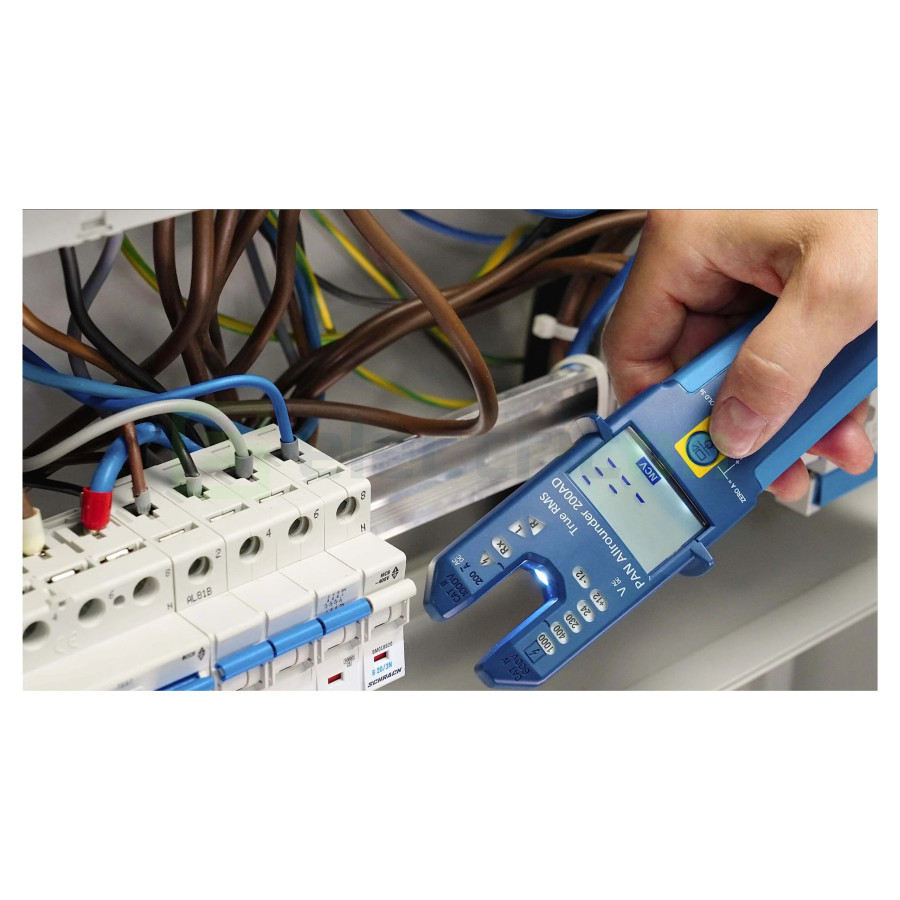 Tester & Clește PAN Allrounder 200AD | 200A AC/DC True RMS | 1000V & Test RCD | Pancontrol - Profesional
