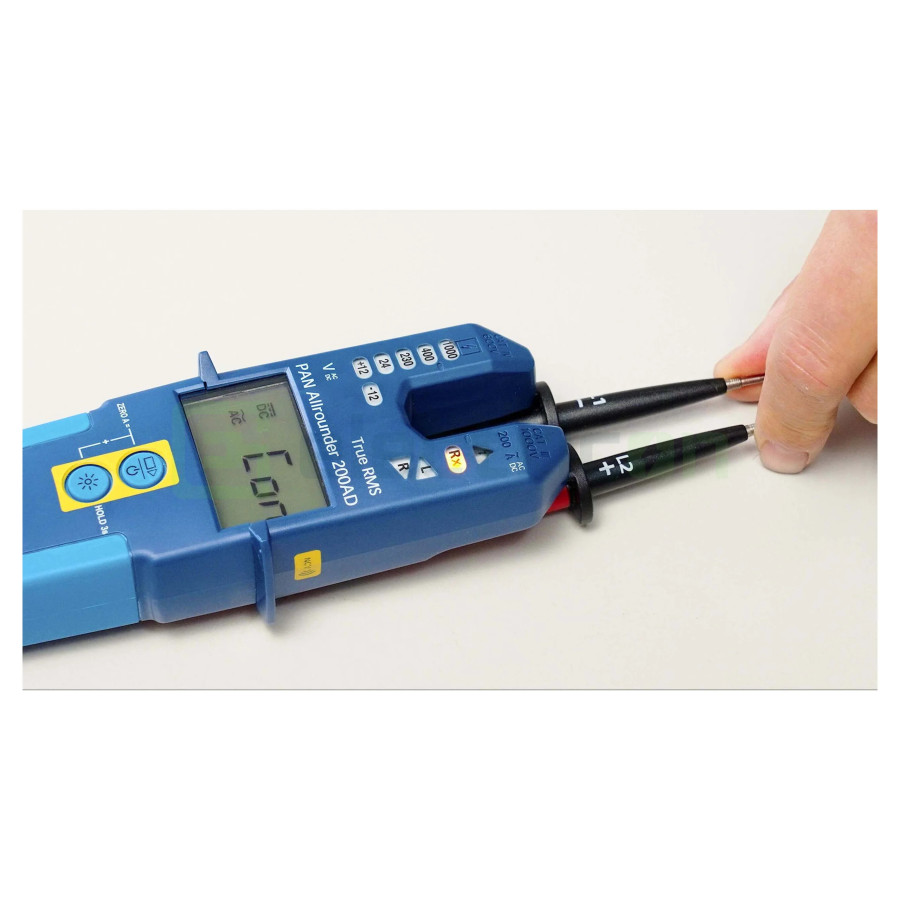 Tester & Clește PAN Allrounder 200AD | 200A AC/DC True RMS | 1000V & Test RCD | Pancontrol - Profesional