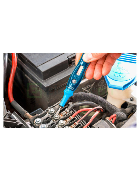 Tester Tensiune LCD PAN 2000 | 12-250V AC/DC | Verificator Fază Fără Baterii | Pancontrol