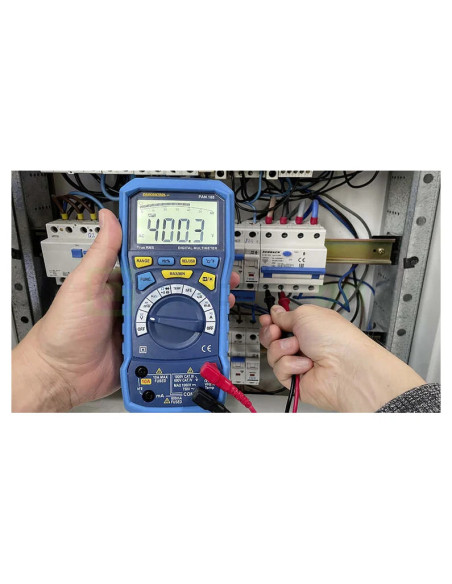 Multimetru Precizie PAN 188 | 40.000 Counts | IP67 True RMS | Data Log & CAT IV | Pancontrol