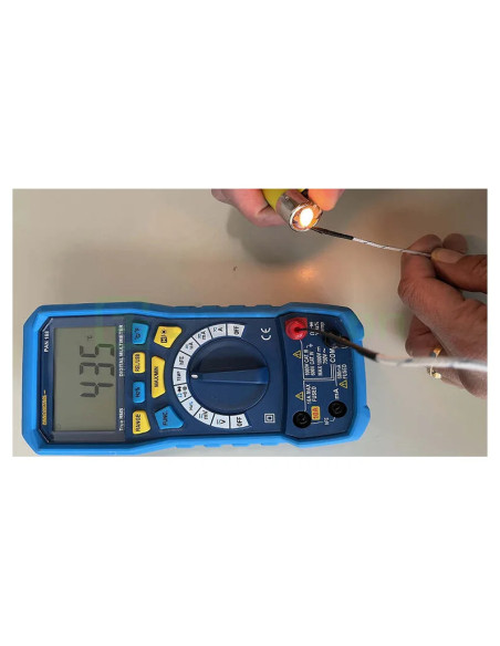 Multimetru Precizie PAN 188 | 40.000 Counts | IP67 True RMS | Data Log & CAT IV | Pancontrol