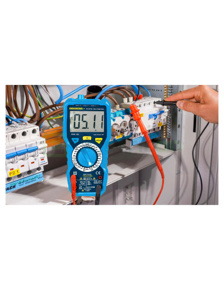 Multimetru Robust PAN 184 | IP67 Rezistent la Apă | True RMS & CAT IV | Pancontrol