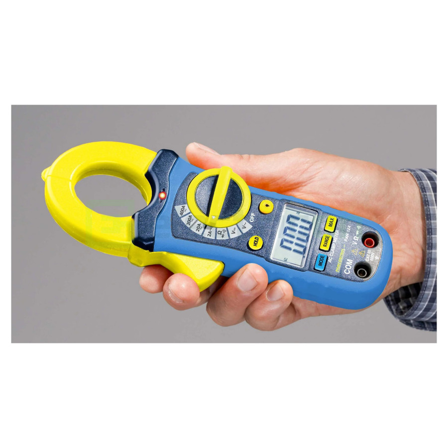 Clește Ampermetric PAN 124 | 200A AC & 600V AC/DC | Multimetru Digital | Pancontrol