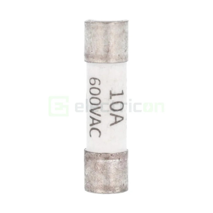Siguranță Fuzibilă PAN SI 10A/600V | Ceramică 5x20 mm Tip F | Protecție Multimetru | Pancontrol