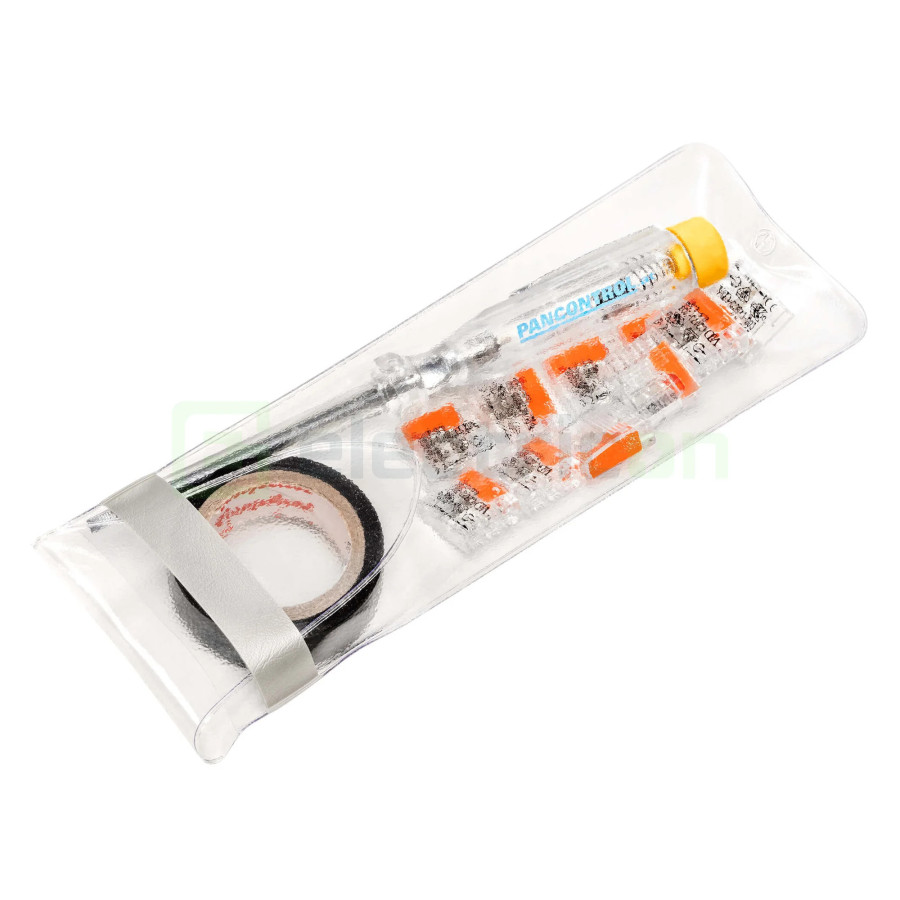 Set Tester Fază PAN PSD-SET-SK-IB | Borne Rapide & Bandă Izolatoare | Kit Electrician PAN