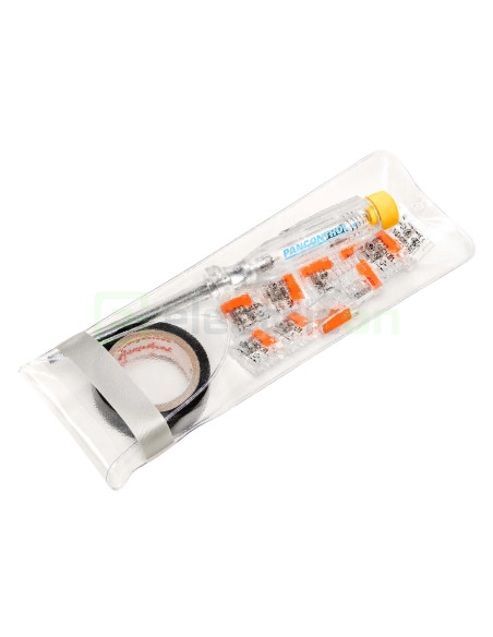 Set Tester Fază PAN PSD-SET-SK-IB | Borne Rapide & Bandă Izolatoare | Kit Electrician PAN
