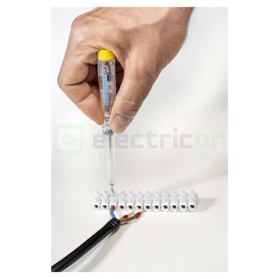 Set Verificare Fază PAN PSD-SET-BK | Creion Tensiune și Borne | Etui Inclus | Pancontrol