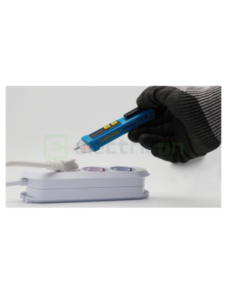 Detector Tensiune PAN Voltfinder | NCV 12V-1000V AC | Lanternă LED | Pancontrol