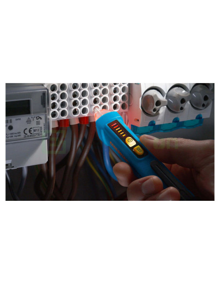 Detector Tensiune PAN Voltfinder | NCV 12V-1000V AC | Lanternă LED | Pancontrol