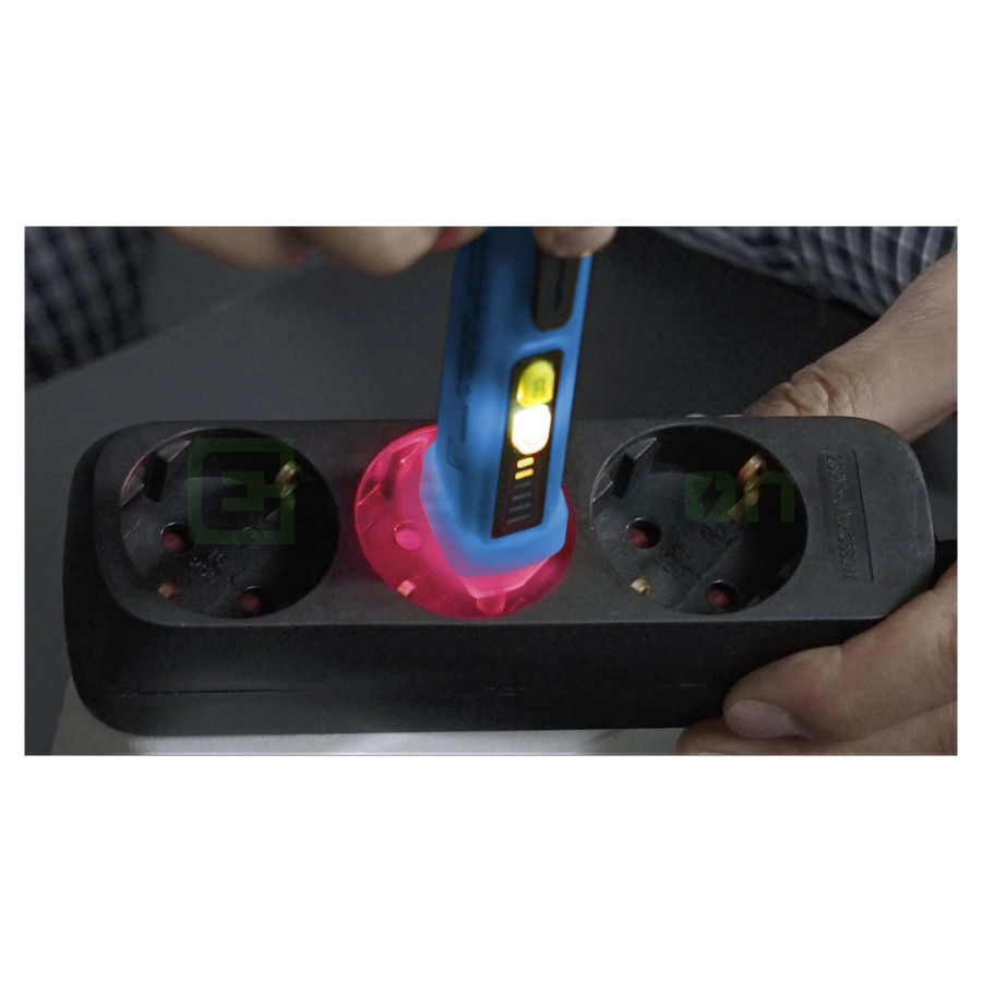 Detector Tensiune PAN Voltfinder | NCV 12V-1000V AC | Lanternă LED | Pancontrol