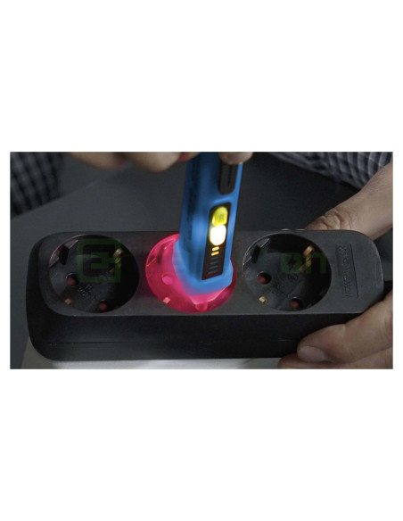 Detector Tensiune PAN Voltfinder | NCV 12V-1000V AC | Lanternă LED | Pancontrol