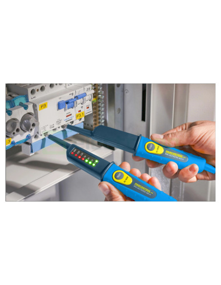 Tester Tensiune PAN Volttester 400 FI | 12V-400V AC/DC | Test RCD 30mA | Pancontrol