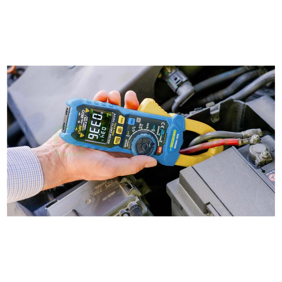 Clește ampermetric - clampmetru - 1000 A AC/DC True RMS cu InRush și NCV - Pancontrol PAN 1000AD