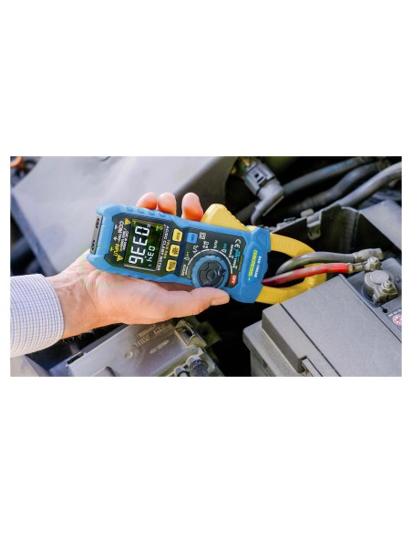 Clește Ampermetric PAN 1000AD | 1000A AC/DC True RMS | Temp & Inrush | Pancontrol - Profesional