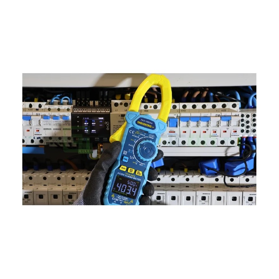 Clește ampermetric - clampmetru - 1000 A AC/DC True RMS cu InRush și NCV - Pancontrol PAN 1000AD