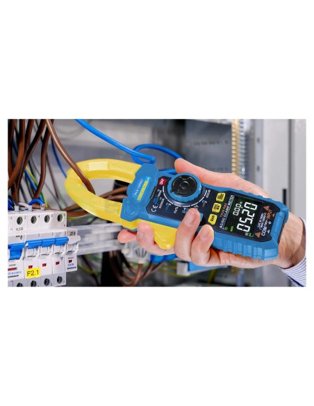 Clește ampermetric - clampmetru - 1000 A AC/DC True RMS cu InRush și NCV - Pancontrol PAN 1000AD