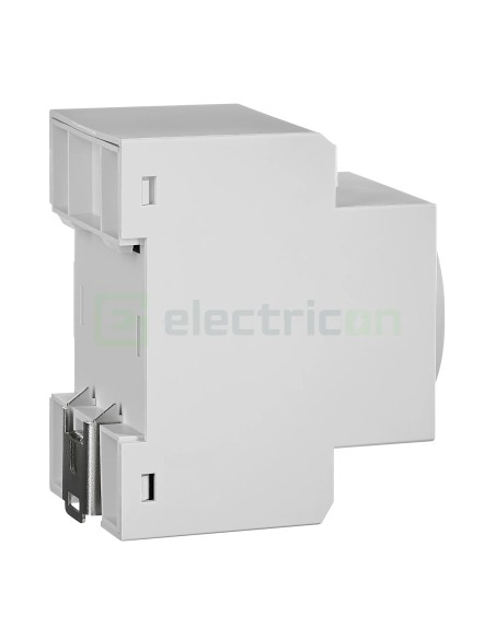 Priză - Schuko - șină DIN - LED - gri - IP20 - Schrack - BZ325003-A