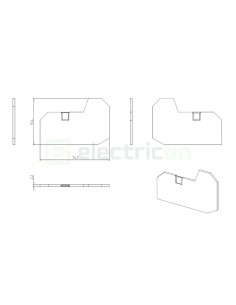 Element terminal - capac - pentru clemele șir gama XTV 6-TWIN Phoenix Contact 1329516 2