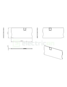 Element terminal - capac - pentru clemele șir gama PT 10-TWIN Phoenix Contact 3208748 2