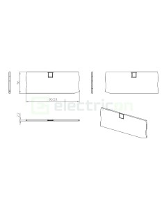 Element terminal - capac - pentru clemele șir gama PT 6-QUATTRO Phoenix Contact 3212963 2