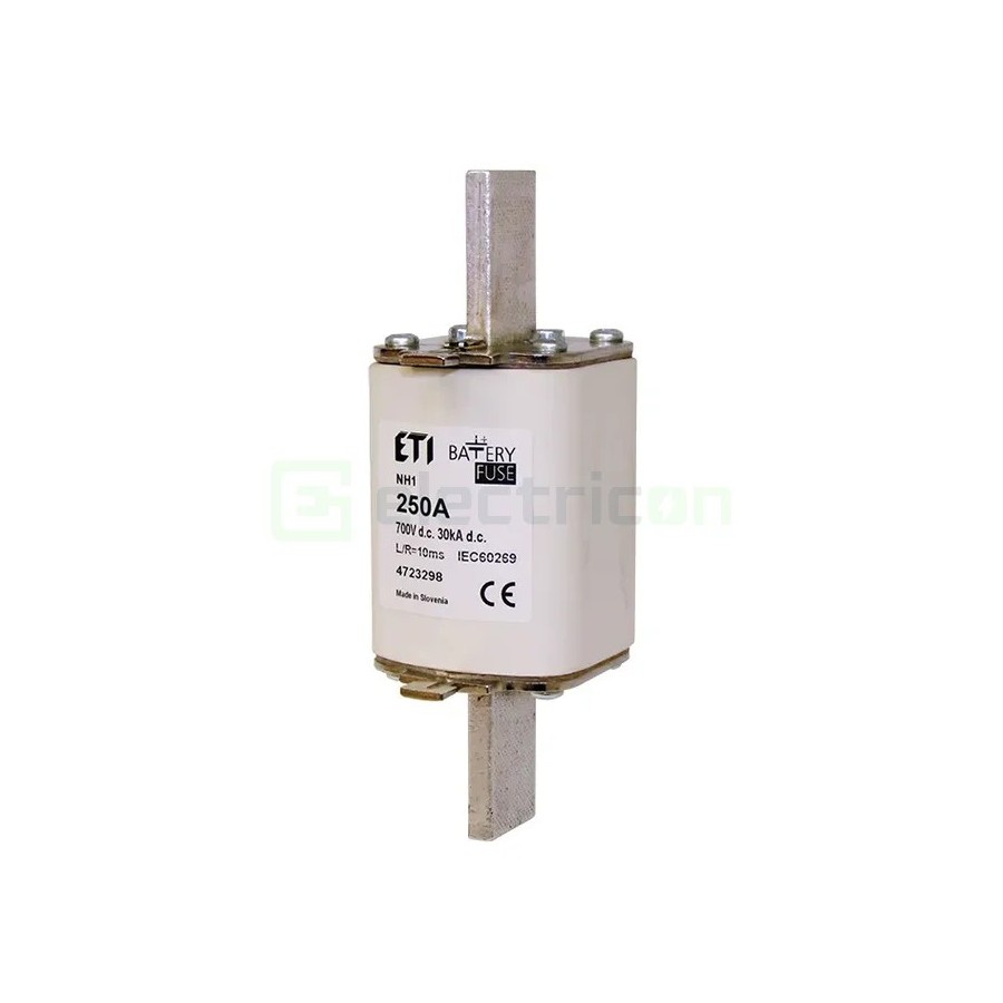 Siguranță fuzibilă MPR NH2 fotovoltaică gBat 315A/700VDC 30kA - ETI 004724295