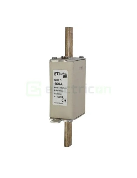 Siguranță fuzibilă MPR NH1 fotovoltaică gBat 250A/80VDC 50kA - ETI 004110096