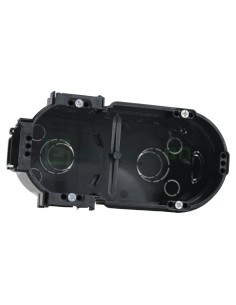 Doză aparataj dublă - pentru tencuială 2xØ68mm etanșă cu buzunar UP - Kaiser 1656-05