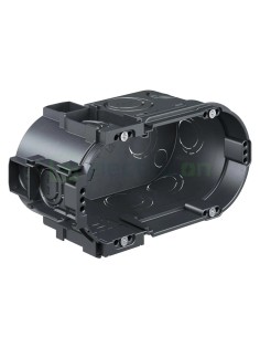 Doză aparataj dublă - pentru tencuială 2xØ68mm etanșă cu buzunar UP - Kaiser 1656-05 2