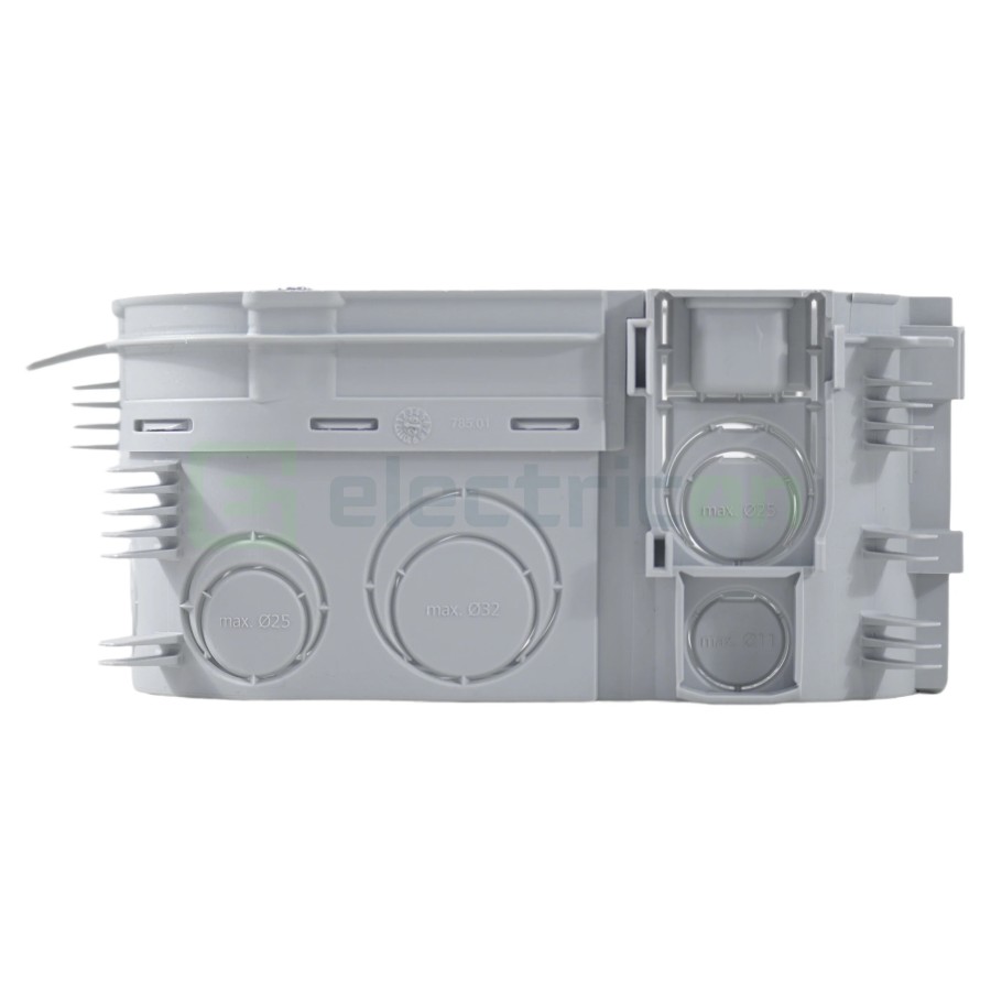 Doză aparataj dublă - pentru tencuială Ø2x82mm UP - Kaiser 1656-06