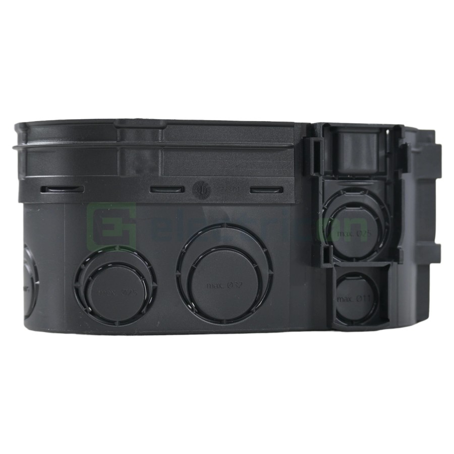 Doză aparataj dublă - pentru tencuială 2xØ68mm etanșă cu buzunar UP - Kaiser 1656-05