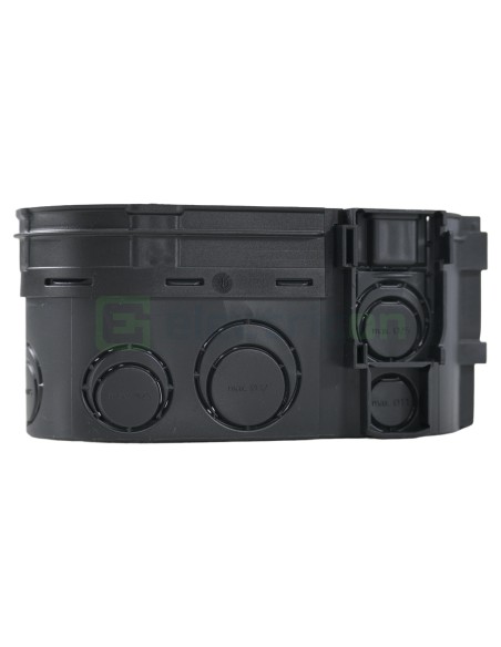 Doză aparataj dublă - pentru tencuială 2xØ68mm etanșă cu buzunar UP - Kaiser 1656-05