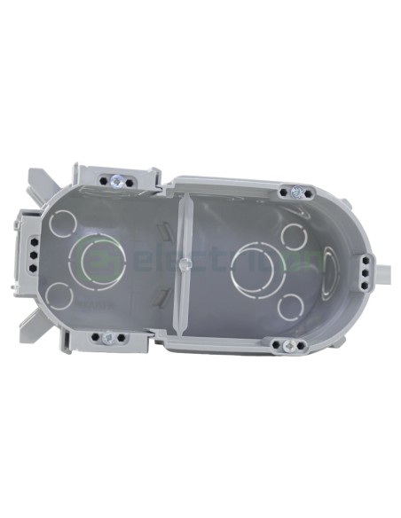Doză aparataj dublă - pentru tencuială Ø2x82mm UP - Kaiser 1656-06