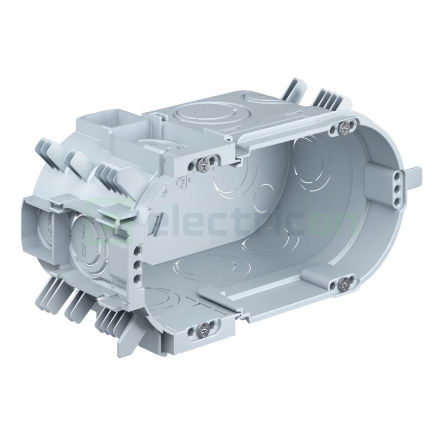 Doză aparataj dublă - pentru tencuială Ø2x82mm UP - Kaiser 1656-06