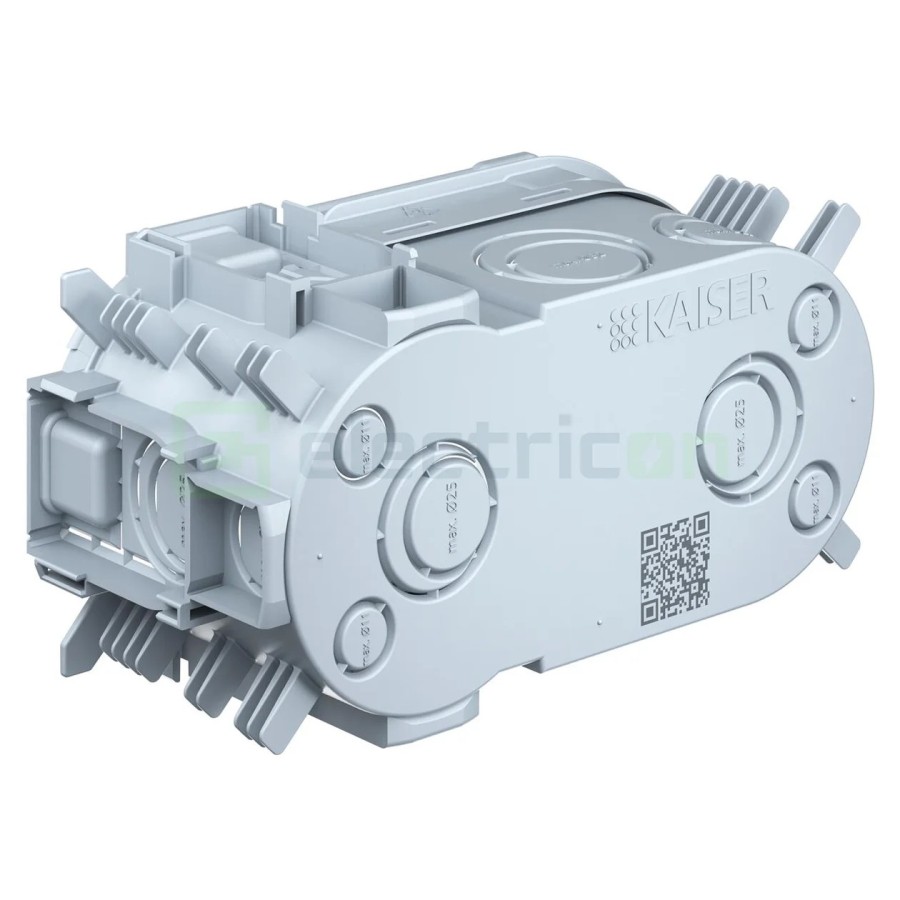 Doză aparataj dublă - pentru tencuială Ø2x82mm UP - Kaiser 1656-06
