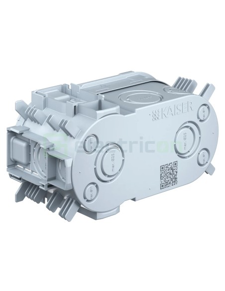 Doză aparataj dublă - pentru tencuială Ø2x82mm UP - Kaiser 1656-06