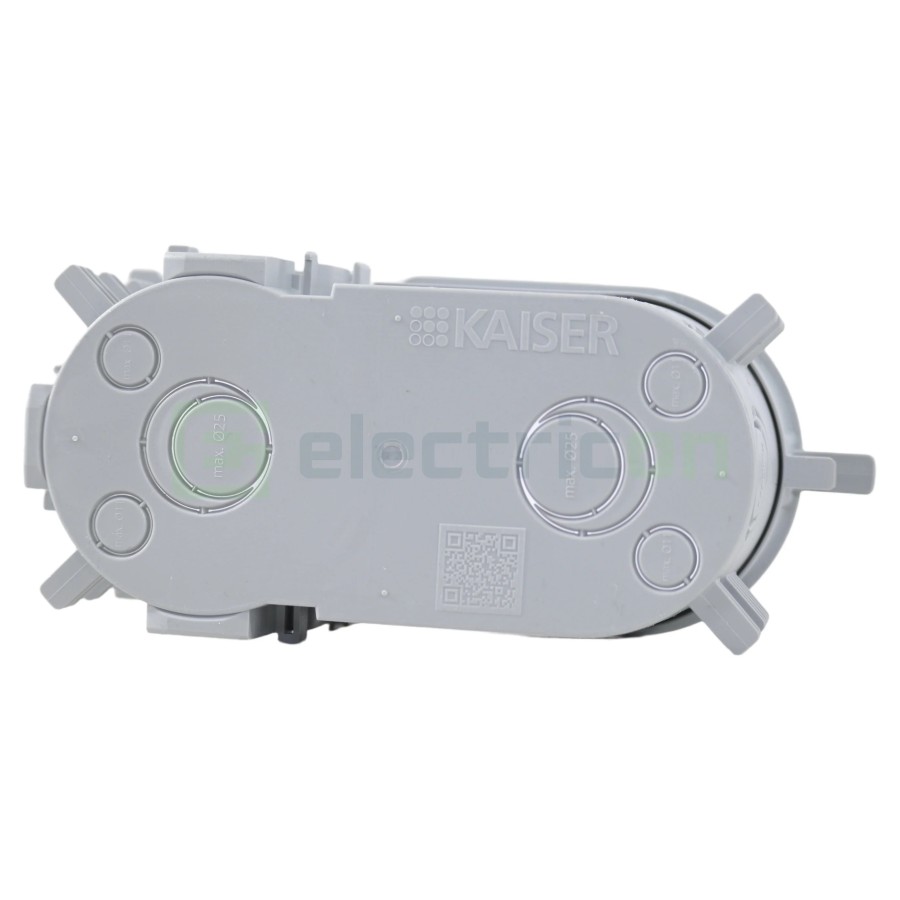 Doză aparataj dublă - pentru tencuială Ø2x82mm UP - Kaiser 1656-06