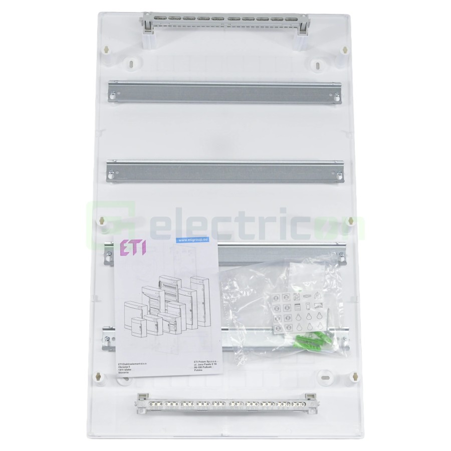 Tablou de sigurante,plastic,aplicat 4x18 module , ECT 4x18PT, ETI, 001100270 - Electricon.ro
